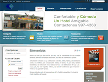 Tablet Screenshot of hotelinteramericano.com.pa